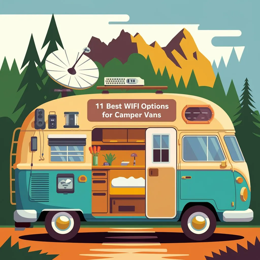 11 Best WiFi Options for Camper Vans: Reviews, Ratings, and Comparison