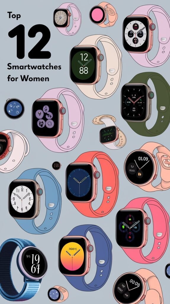 Top 12 Smartwatches for Women in 2024: Style, Function, and Fitness