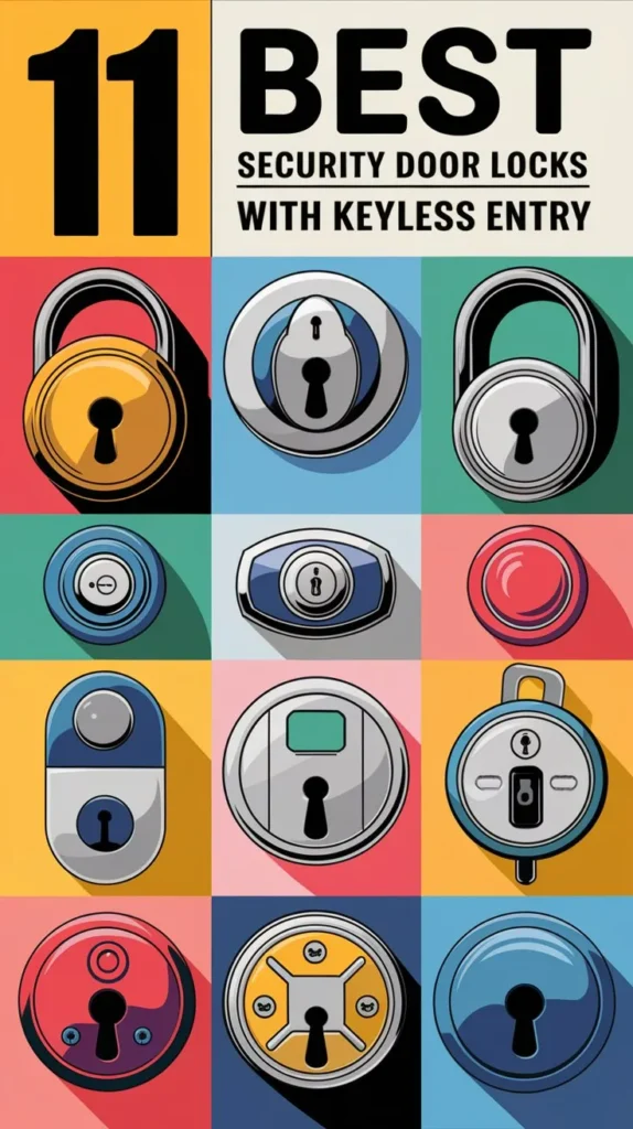 11 Best Security Door Locks With Keyless Entry: Reviews and Buying Guide