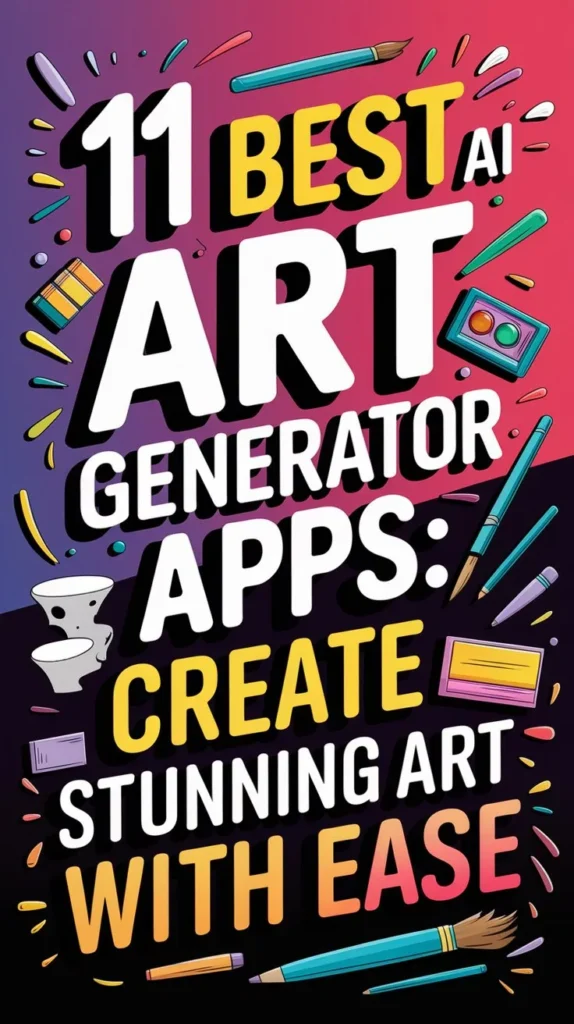 11 Best AI Art Generator Apps: Create Stunning Art with Ease