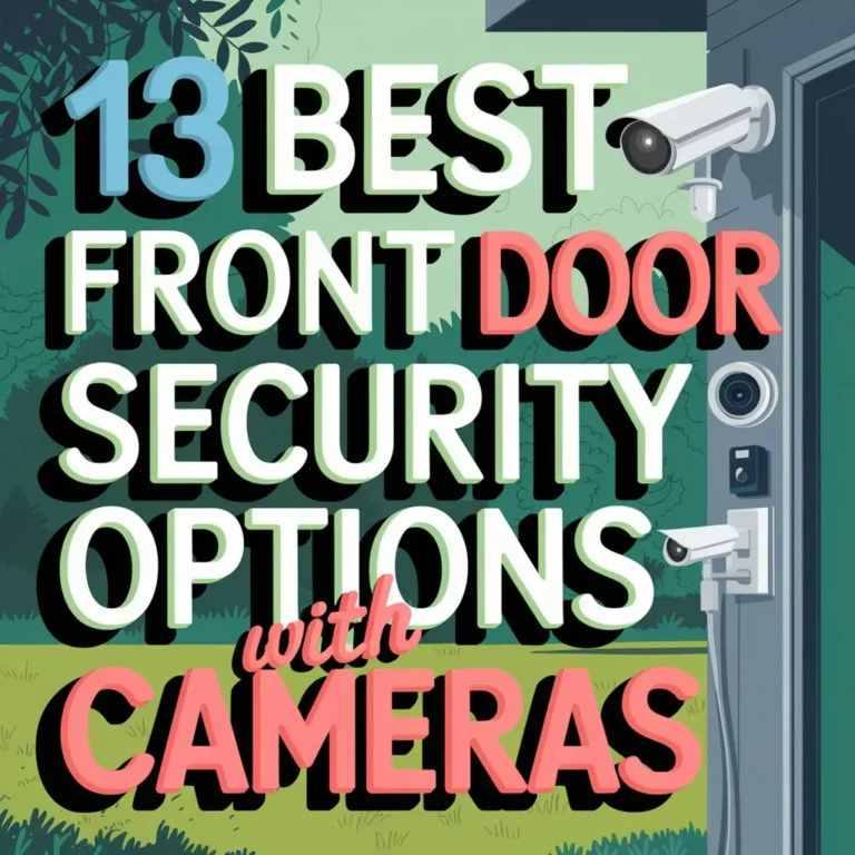 13 Best Front Door Security Options With Cameras