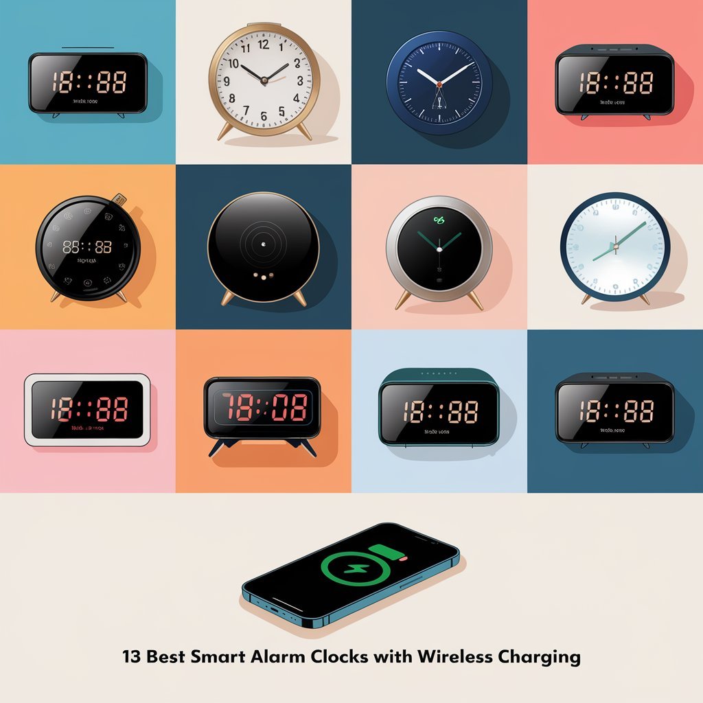 13 Best Smart Alarm Clocks With Wireless Charging