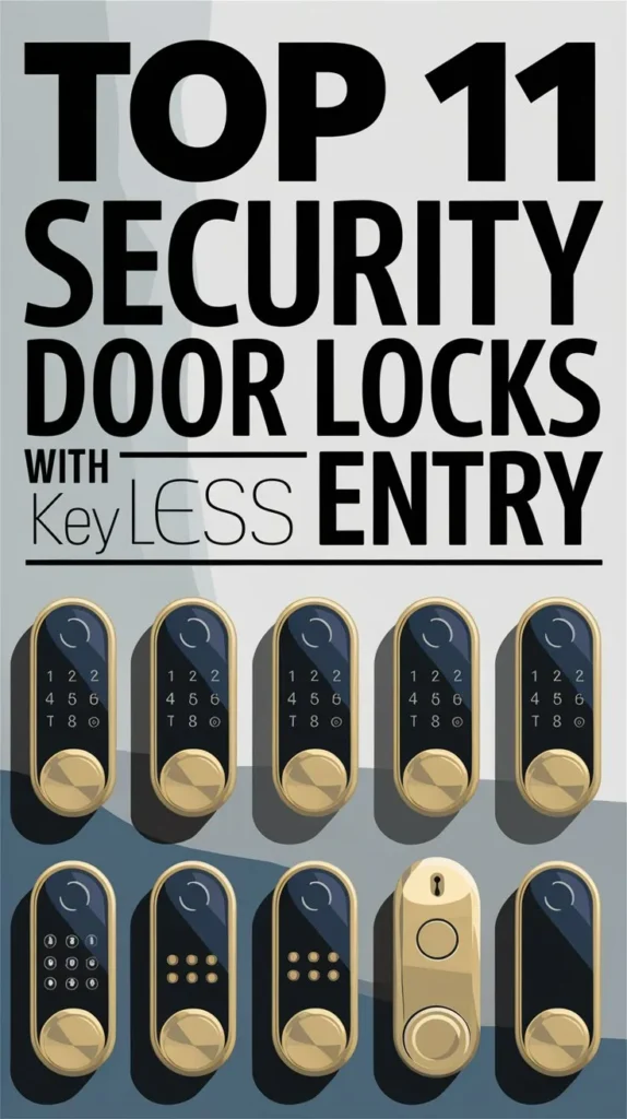 11 Best Security Door Locks With Keyless Entry: Reviews and Buying Guide