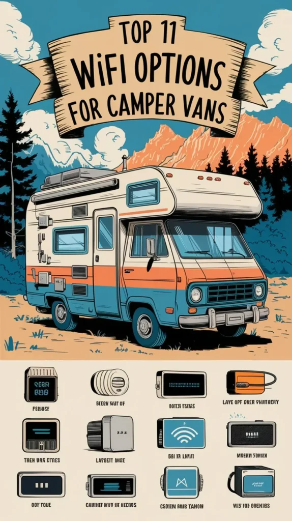 11 Best WiFi Options for Camper Vans: Reviews, Ratings, and Comparison