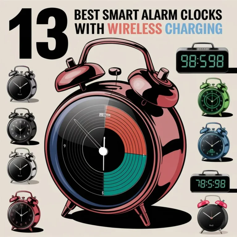 13 Best Smart Alarm Clocks With Wireless Charging