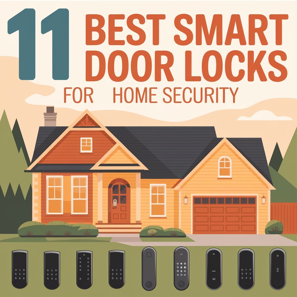 11 Best Smart Door Locks for Home Security 2024