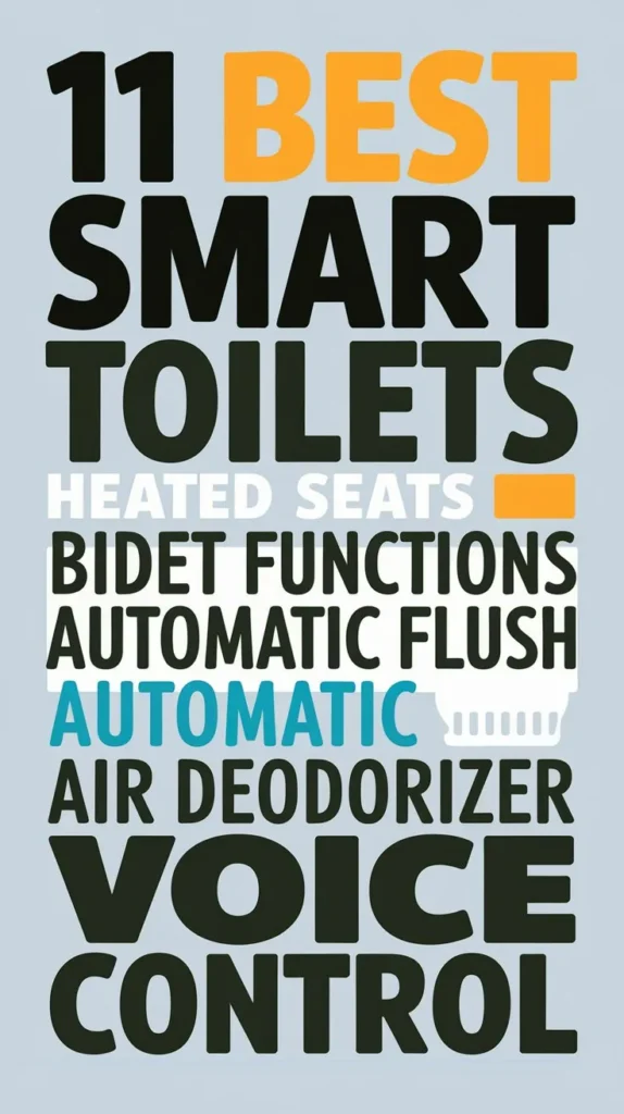 11 Best Smart Toilets With Advanced Features