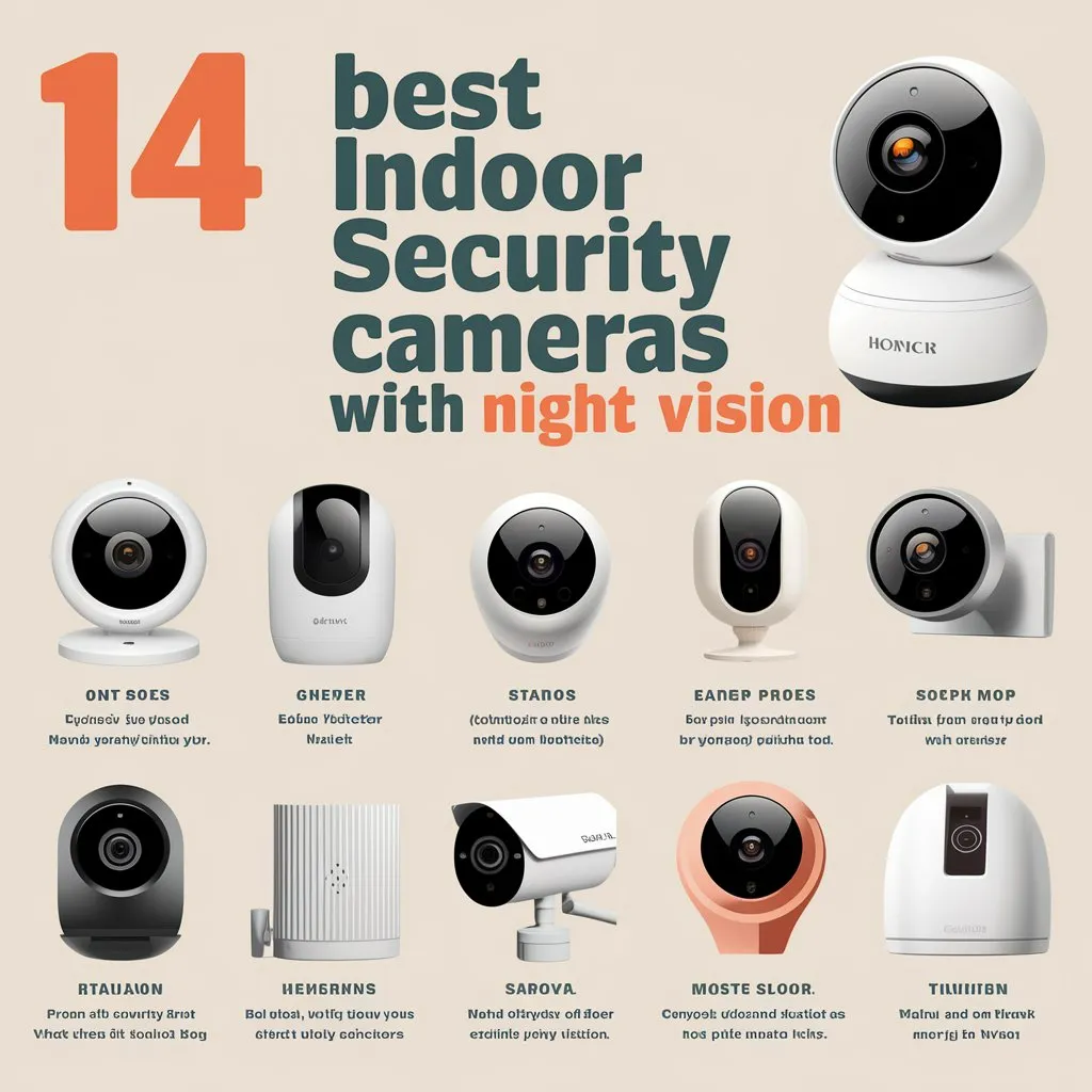 14 Best Indoor Security Cameras With Night Vision