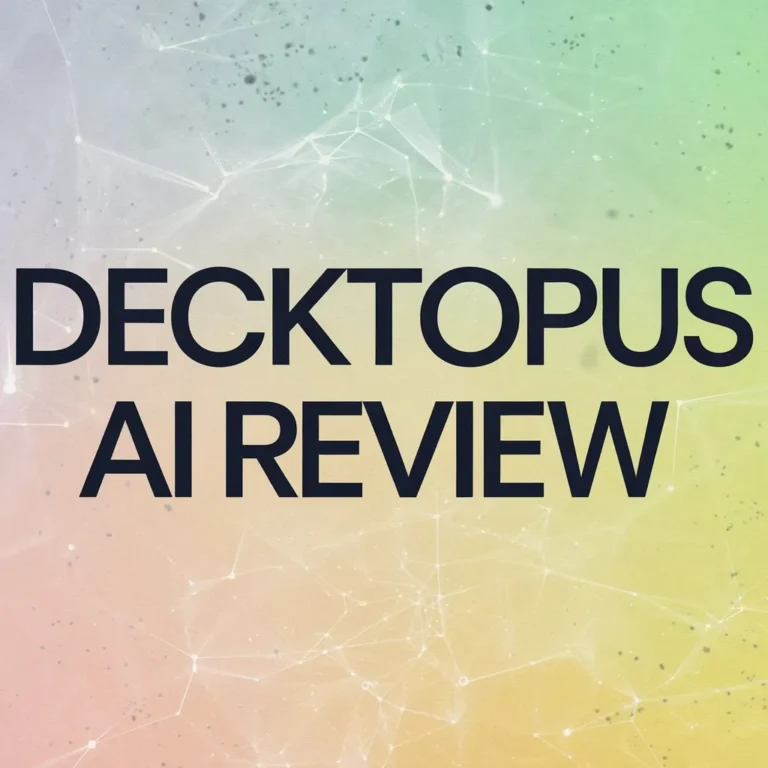 Decktopus AI Review: The Best AI Presentation Maker?