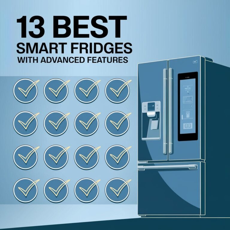 13 Best Smart Fridges With Advanced Features Buying Guide