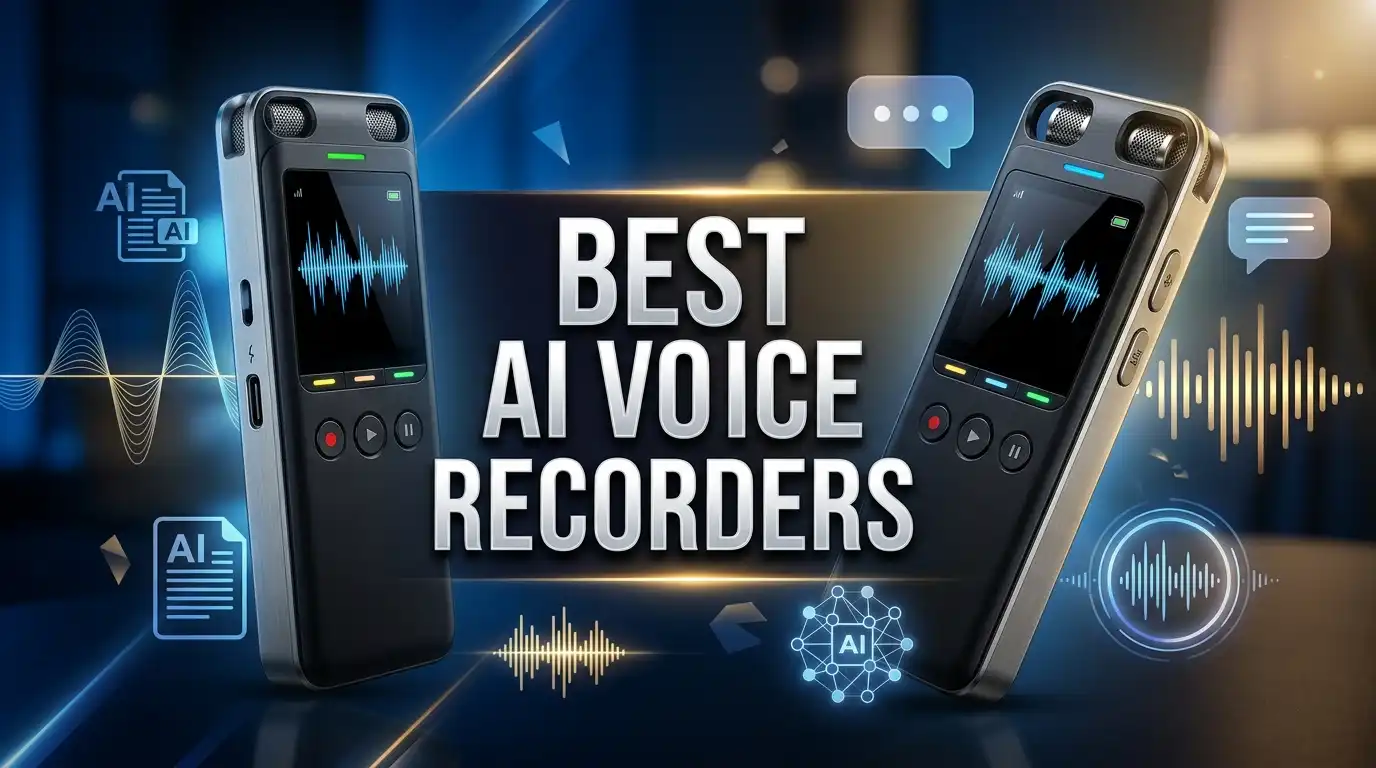 7 Best AI Voice Recorders 2026: Top Rated Picks to Try