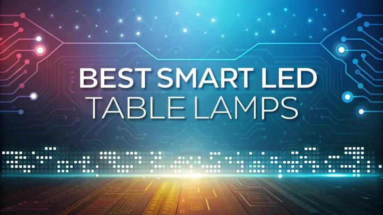 7 Best Smart LED Table Lamps for 2025: Style & Intelligence