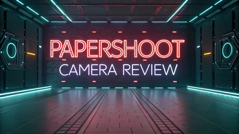 PaperShoot Camera Review: Retro Style, Modern Enough?