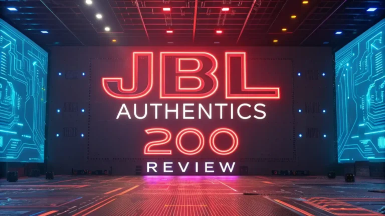 JBL Authentics 200 Review 2025: Smart Speaker with Retro Style?