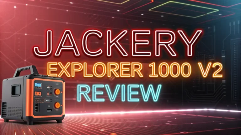Jackery Explorer 1000 v2 Review 2025: Portable Power Station