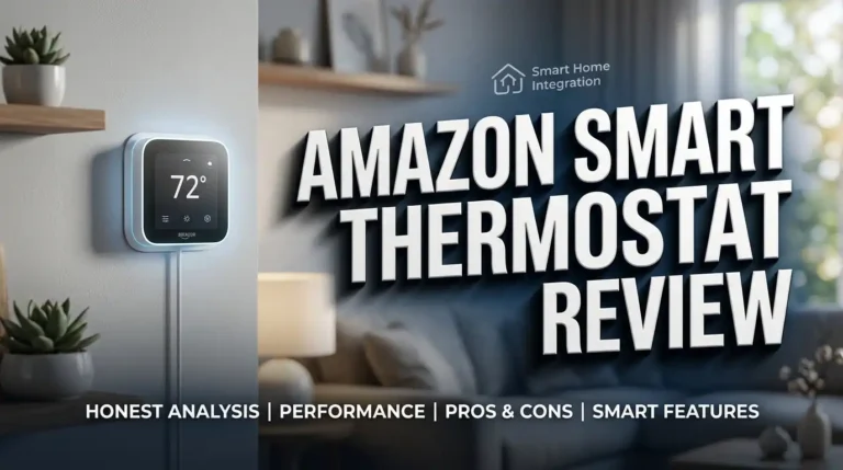 Amazon Smart Thermostat Review 2026: Worth Trying?