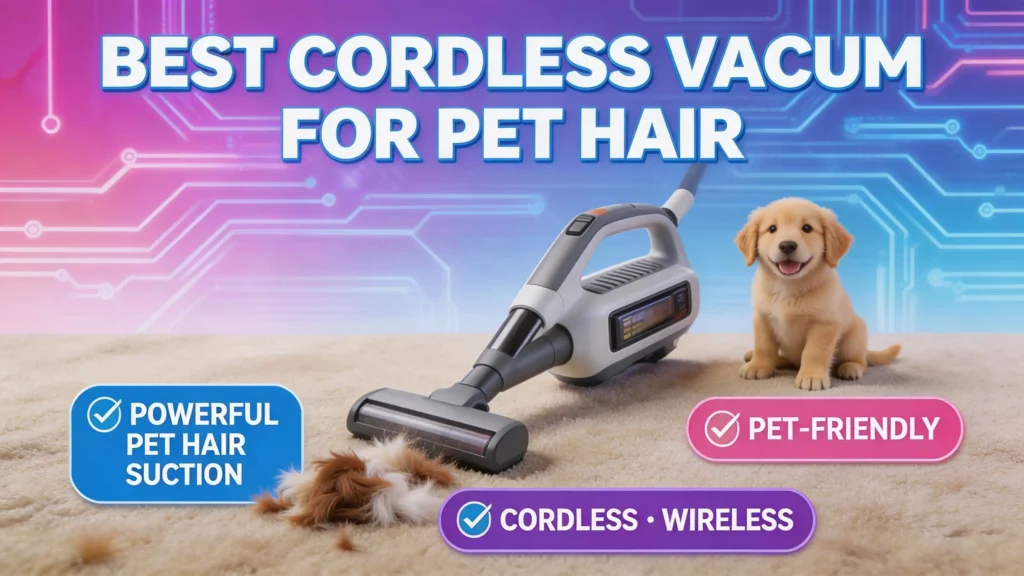 8 Best Cordless Vacuums for Pet Hair in 2026: Top Picks