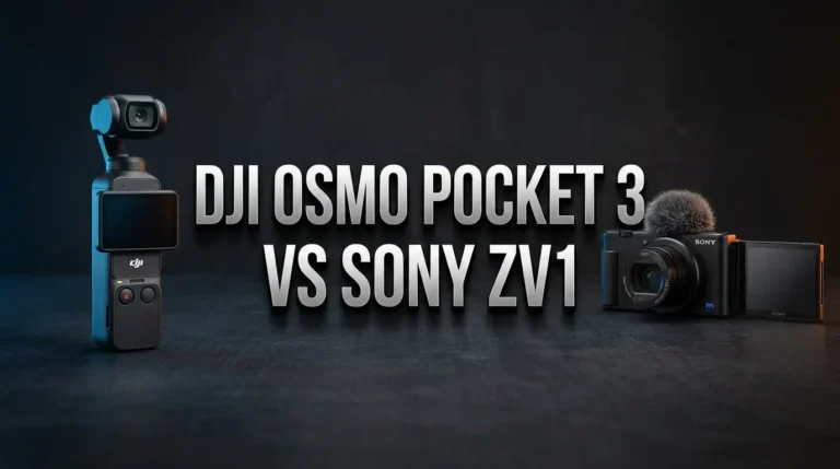 DJI Osmo Pocket 3 vs Sony ZV-1: Which  Camera Wins in 2026?