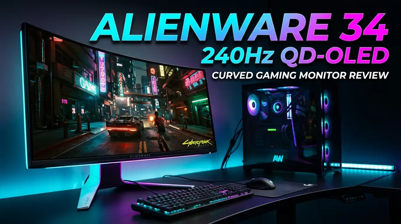 Alienware AW3425DW Review: 34" 240Hz QD-OLED the Best?