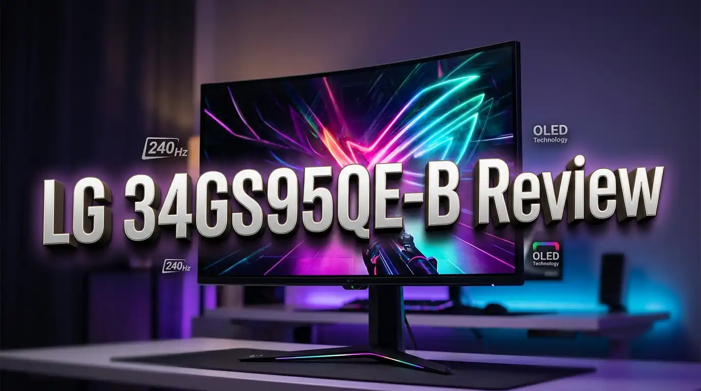 LG 34GS95QE-B Review: OLED Gaming Monitor Worth It?