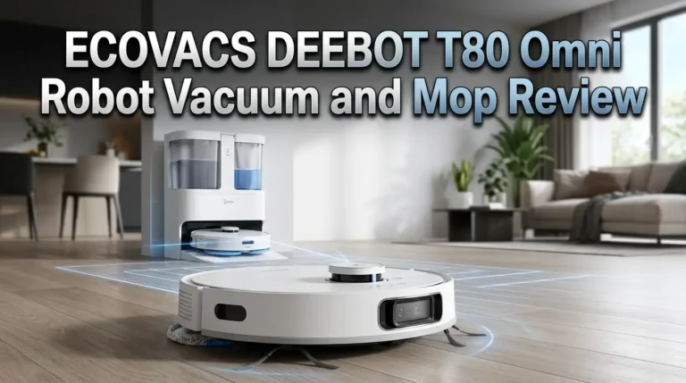 ECOVACS DEEBOT T80 Omni Robot Vacuum and Mop Review