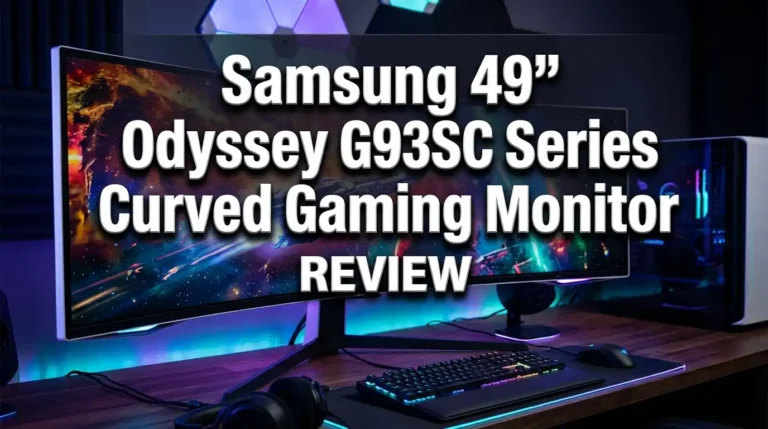 Samsung 49″ Odyssey G93SC Review: QD-OLED Worth It?