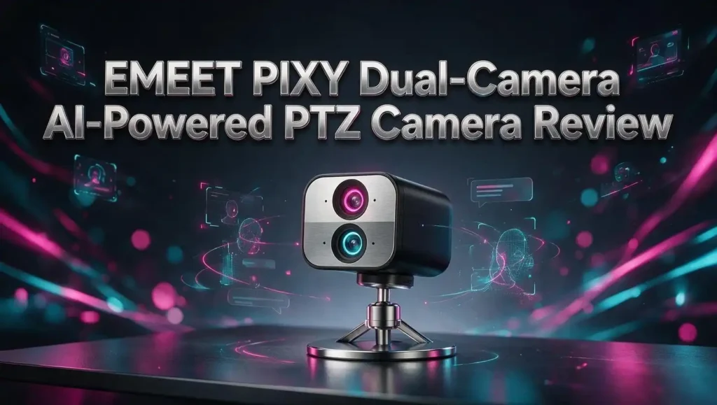 EMEET PIXY Review: Dual Camera AI PTZ 4K Webcam Worth Buying? 51 EMEET PIXY Review: Dual Camera AI PTZ 4K Webcam Worth Buying?