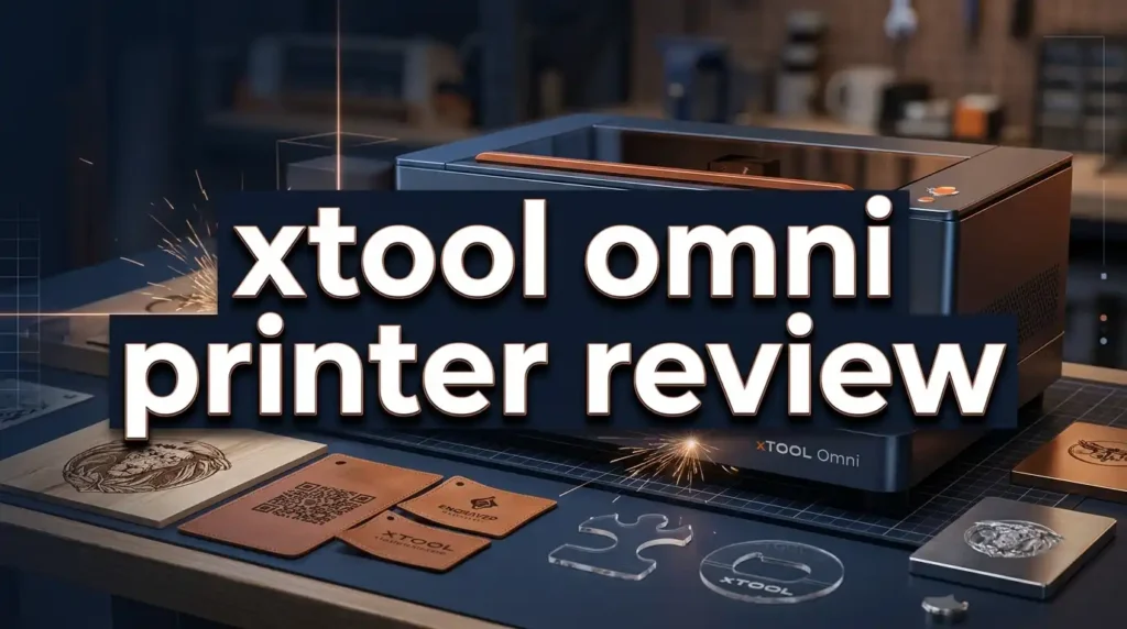 xTool Omni Printer Review: 4 in 1 Desktop Printer Worth It?