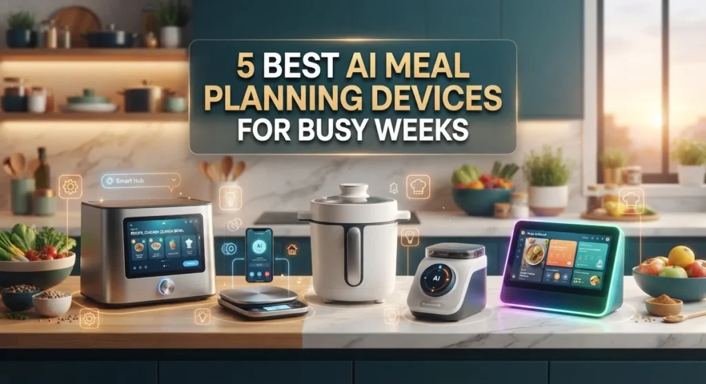 5 Best AI Meal Planning Devices for Busy Weeks