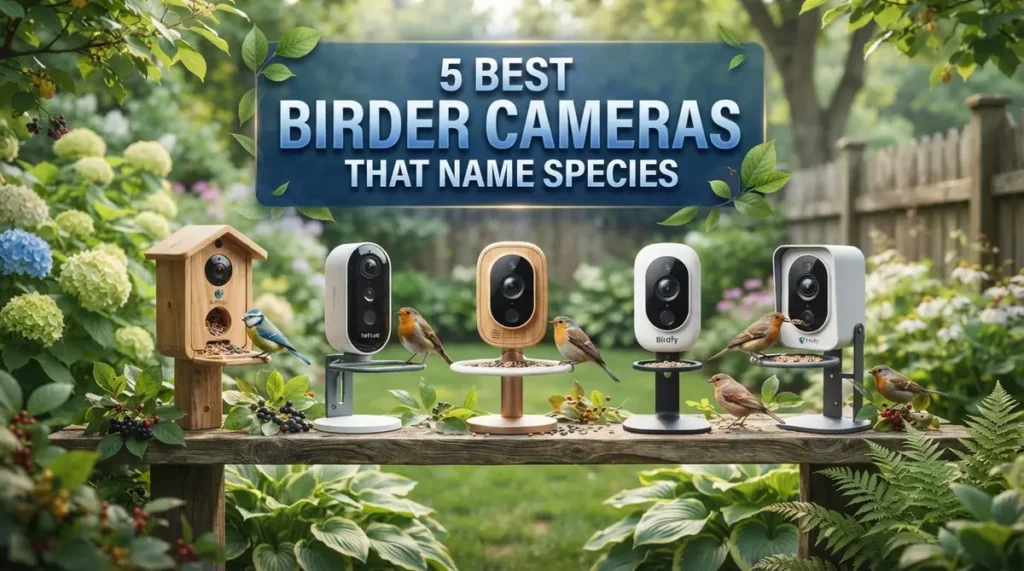 5 Best Bird Feeder Cameras That Name Species
