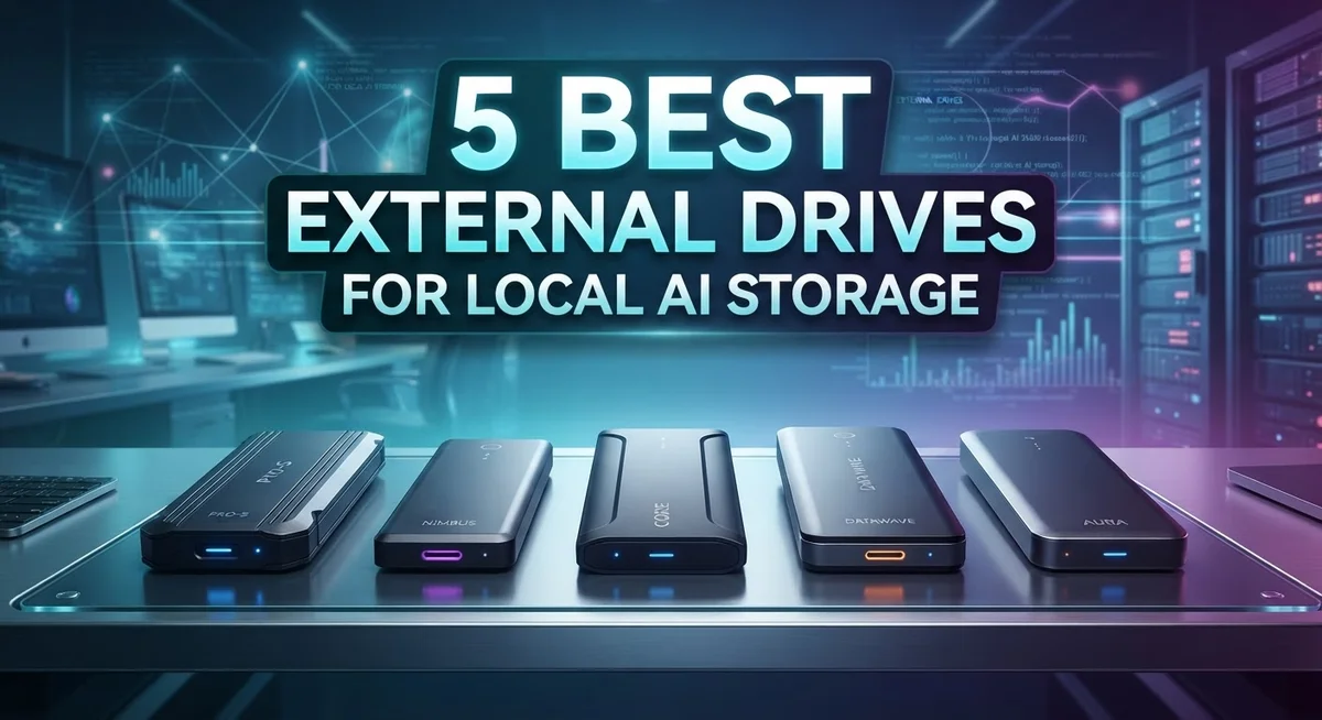 5 Best External Drives for Local AI Storage: Top Picks