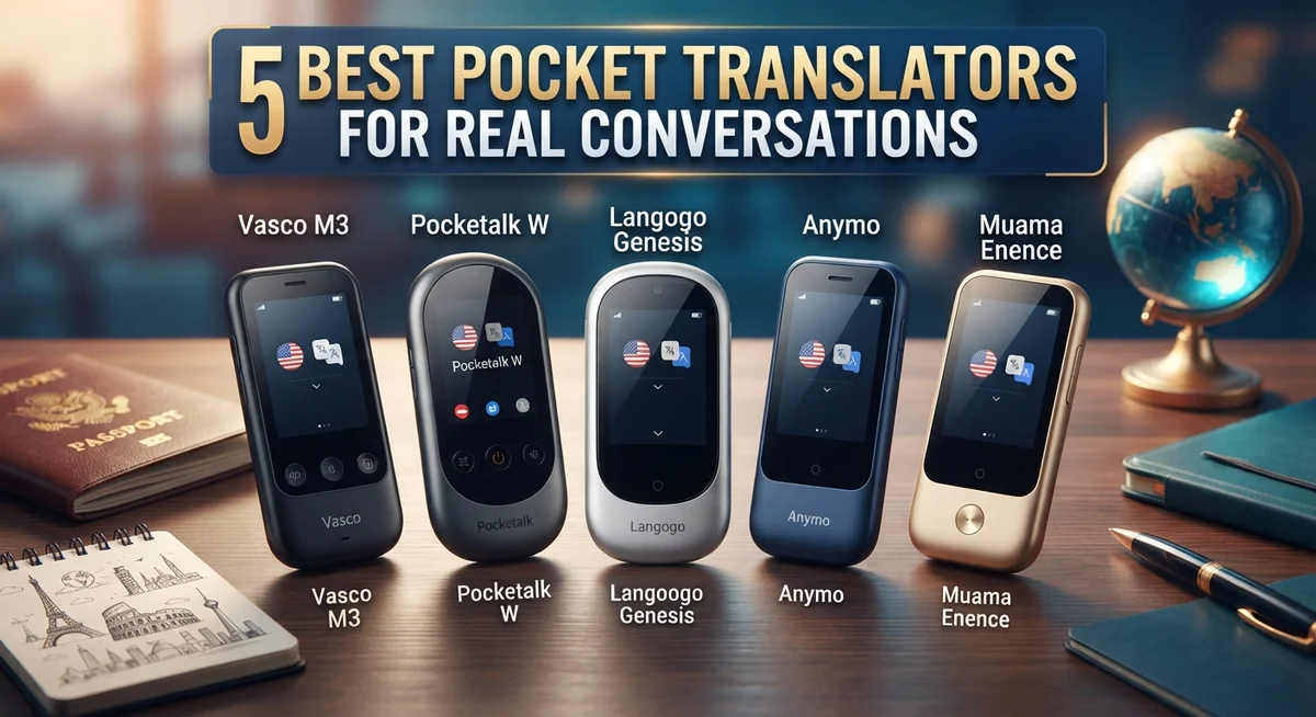 5 Best Pocket Translators for Real Conversations: Top Picks