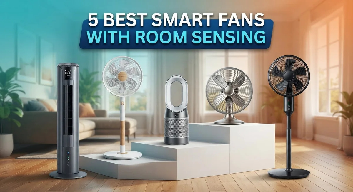 5 Best Smart Fans With Room Sensing: Top Picks