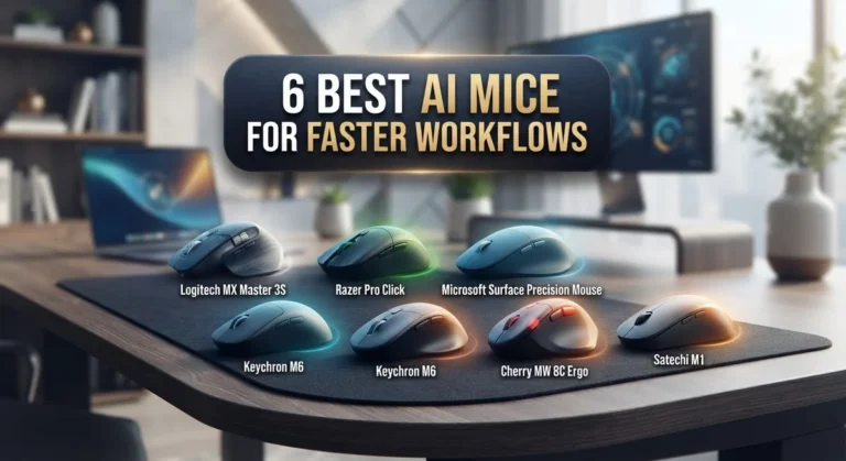 6 Best AI Mice for Faster Workflows: Top Rated Picks