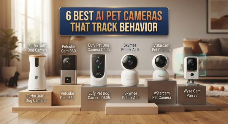 6 Best AI Pet Cameras That Track Behavior