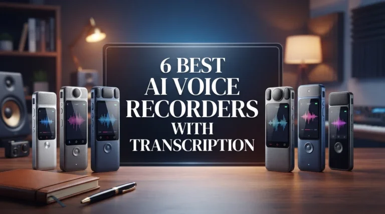 6 Best AI Voice Recorders With Transcription