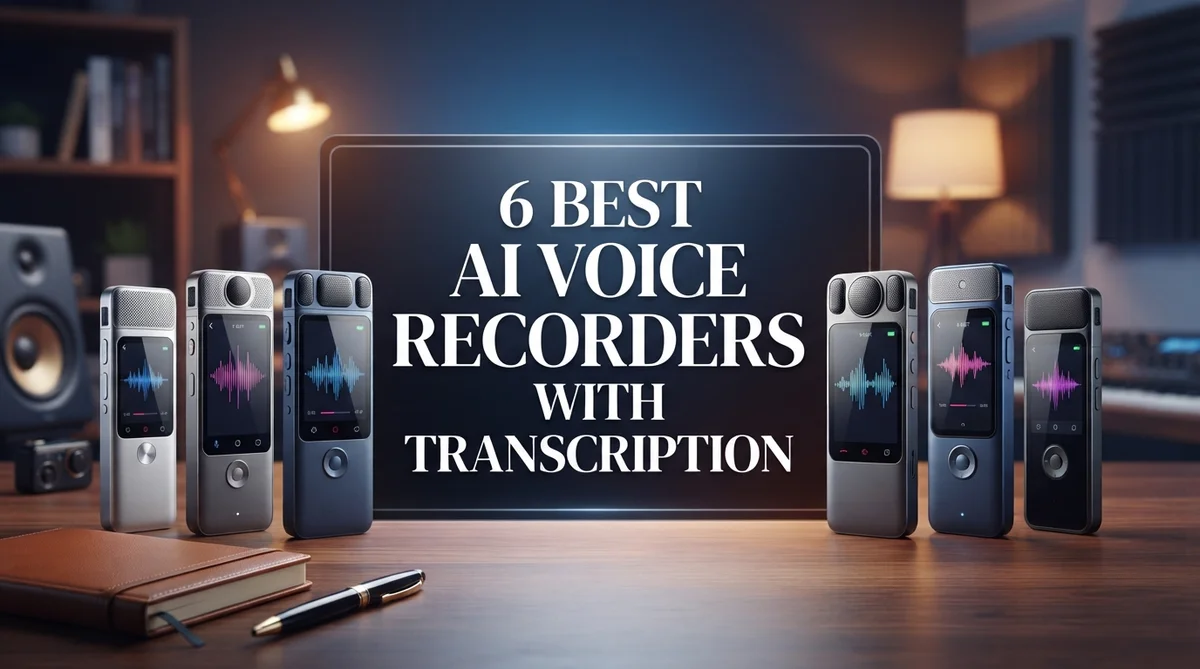6 Best AI Voice Recorders With Transcription