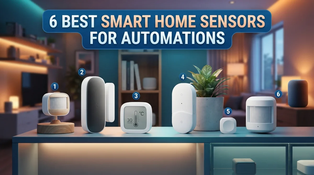 6 Best Smart Home Sensors for Automations: 2026 Picks