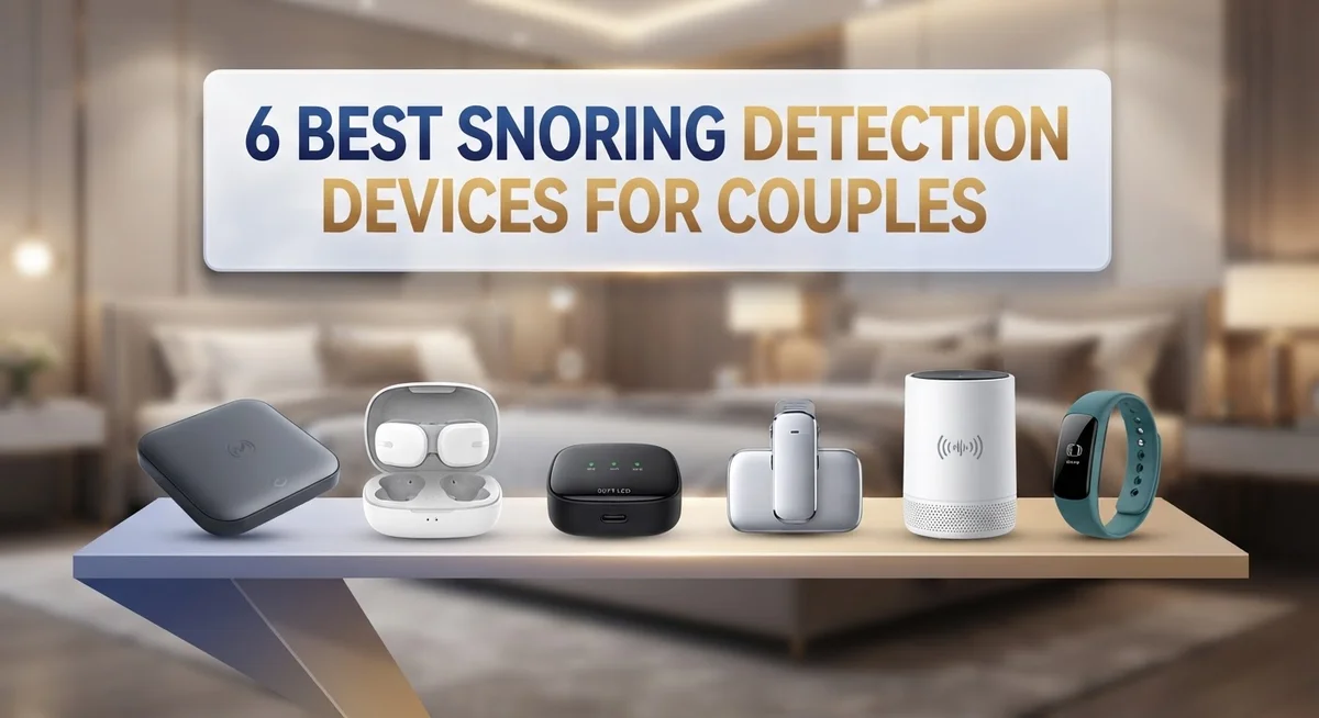 6 Best Snoring Detection Devices for Couples: Smart Solutions