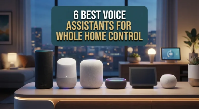 6 Best Voice Assistants for Whole Home Control: Top Picks