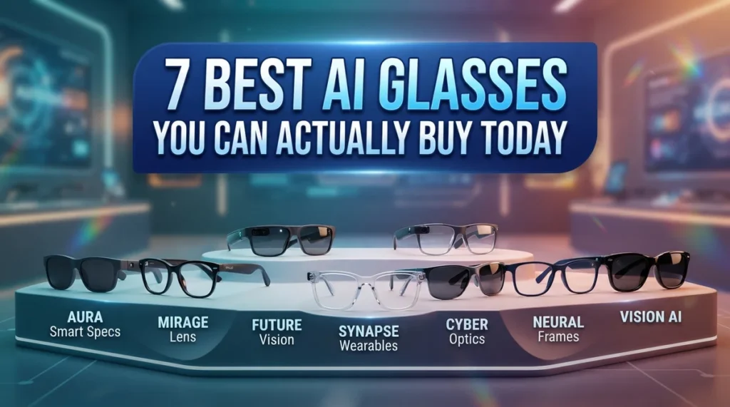 7 Best AI Glasses You Can Actually Buy Today