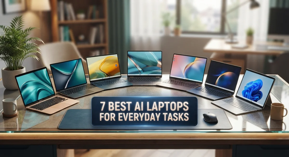 7 Best AI Laptops for Everyday Tasks: Top Picks in 2026
