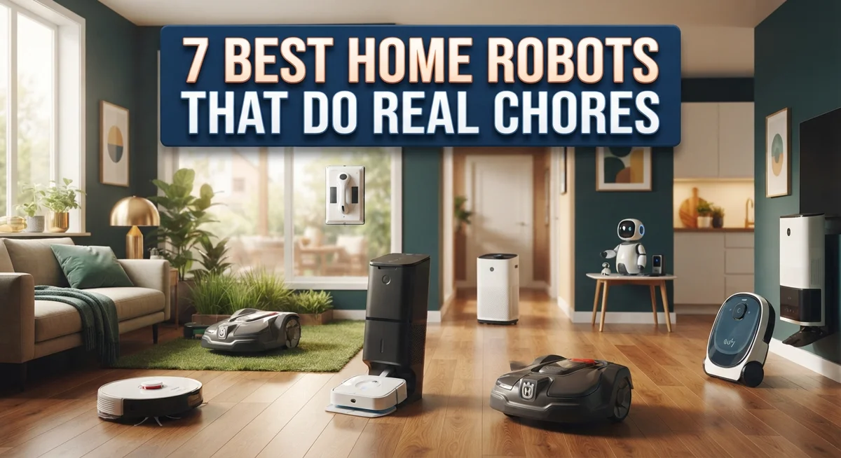 7 Best Home Robots That Do Real Chores: Top Picks in 2026