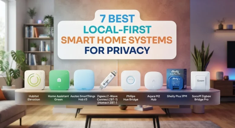 7 Best Local-First Smart Home Systems for Privacy: Top Picks