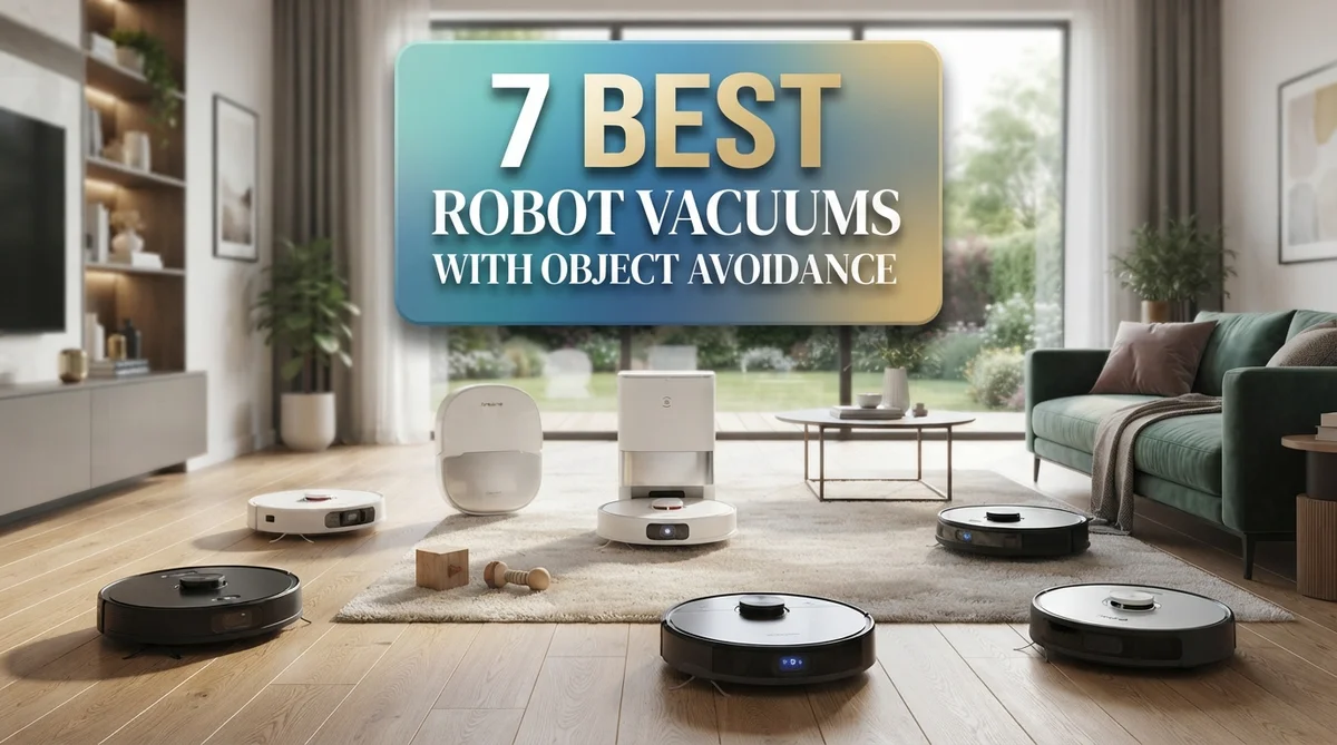 7 Best Robot Vacuums With Object Avoidance: Top Models