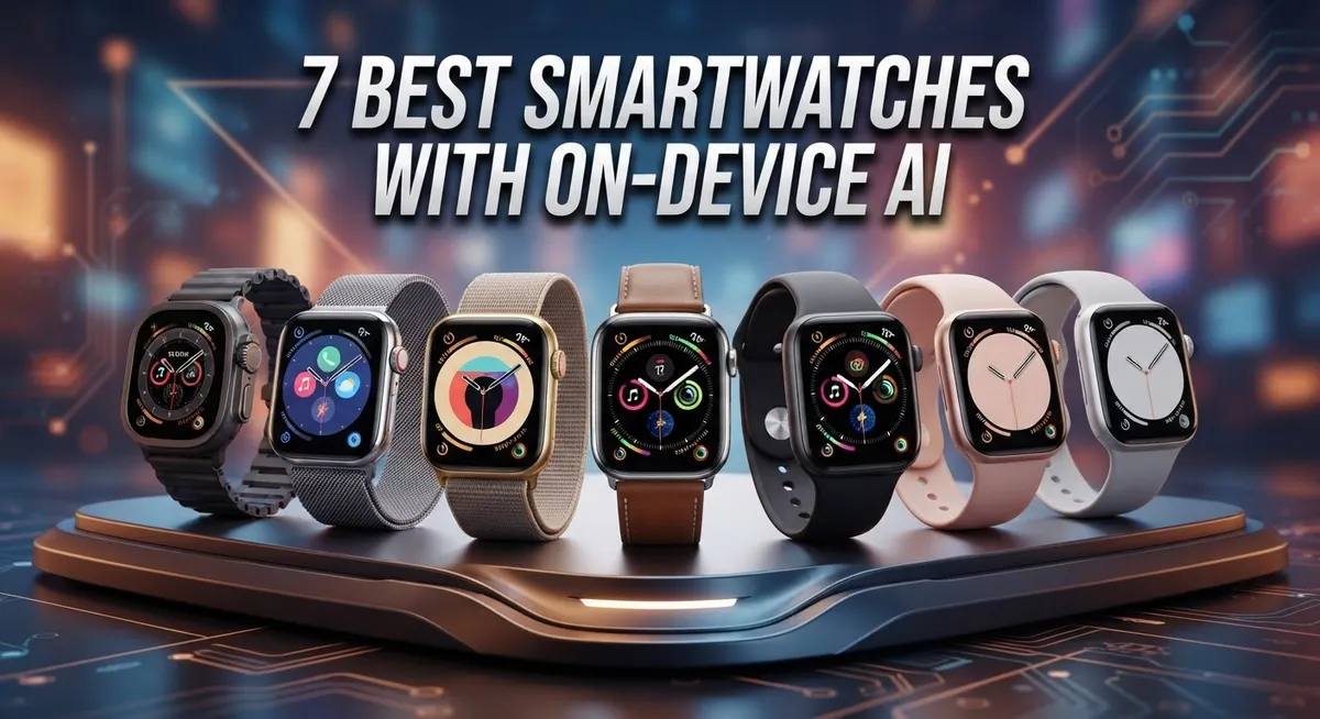 7 Best Smartwatches With On-Device AI: Top Models for 2026