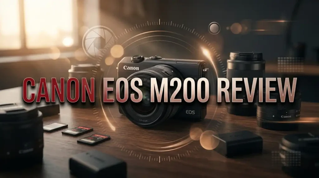 Canon EOS M200 Review: Tiny APS C Mirrorless Camera Worth It?