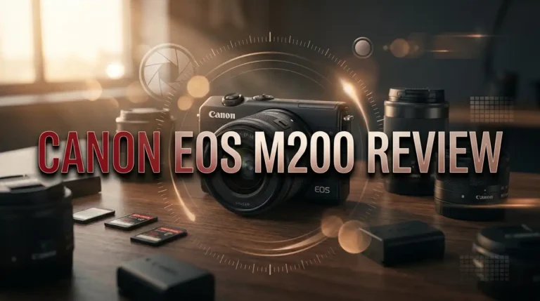 Canon EOS M200 Review: Tiny APS C Mirrorless Camera Worth It?