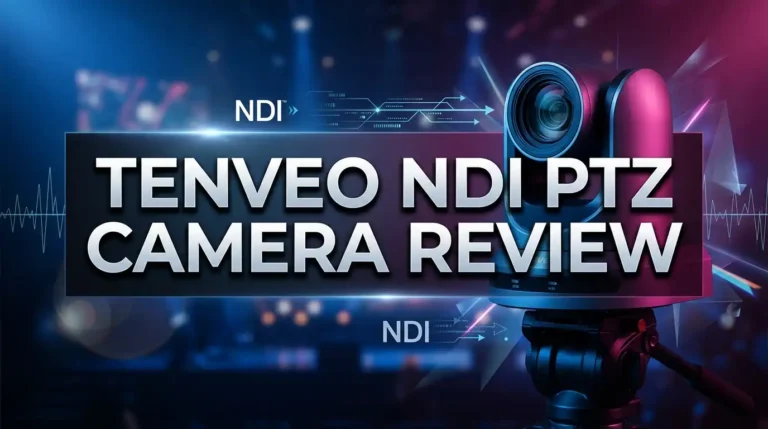 Tenveo NDI PTZ Camera Review: 4K Streamer Worth Your Money?