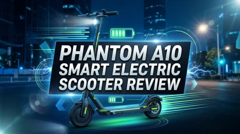 Phantom A10 Smart Electric Scooter Review: Worth Your Money?